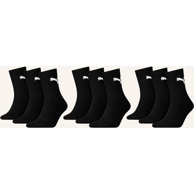 Puma Sportsocken Short Crew 9-Pack schwarz