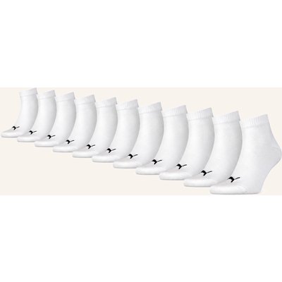 Puma Socken Quarter 11-Pack weiss