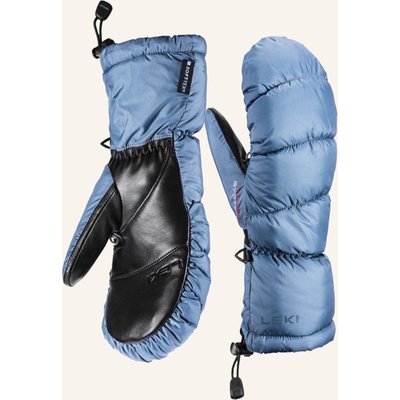 Leki Leki Leki Damen Fäustlinge Hs Glace 3d Women Mitten Steel Blue blau