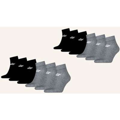 Puma Socken Elements Quarter 12-Pack blau