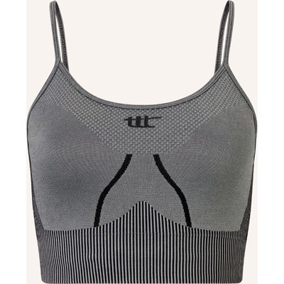 To The Top Sports Bra Seamless Light grau