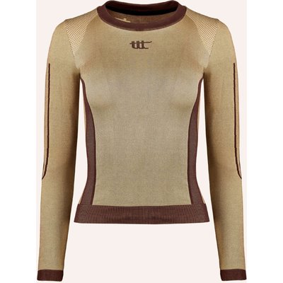 To The Top Long Sleeve Seamless braun