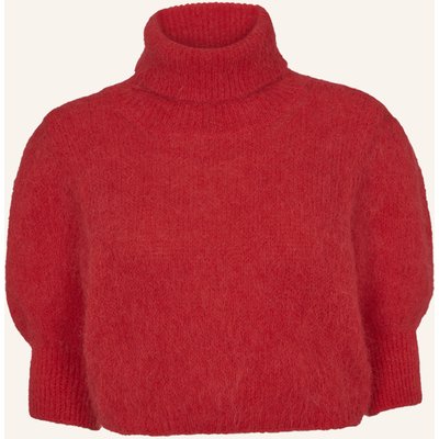 Americandreams Rollneck Alpaca Pullover Piro rot