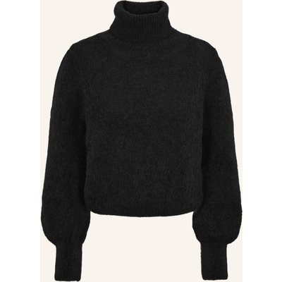 Americandreams Rollneck Alpaca Long Sleeves Piro schwarz