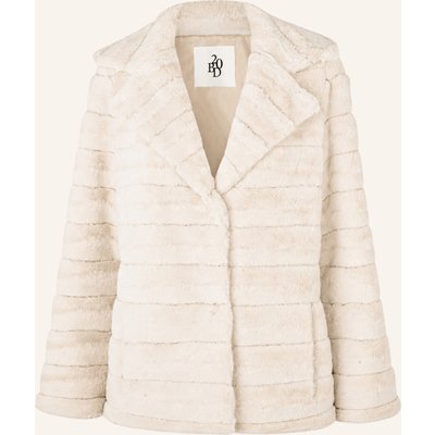 Americandreams Faux Fur Coat Short Bailey beige
