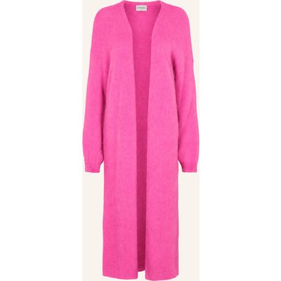 Americandreams Long Alpaca Cardigan June pink