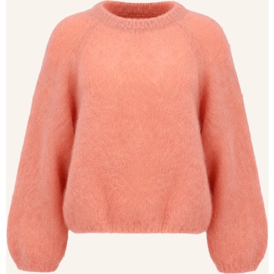 Americandreams Mohair Knit Pullover Rosie orange