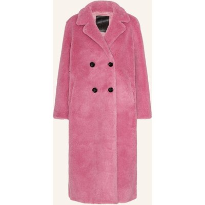 Americandreams Long Coat Without Fur Fiona pink