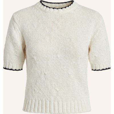 Pinxit Kurzarm Pullover weiss