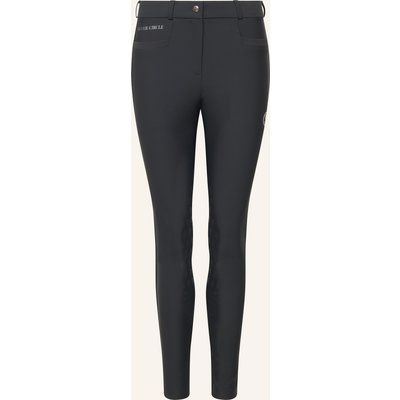 Silver Circle Reithose Bella Knie-Grip grau