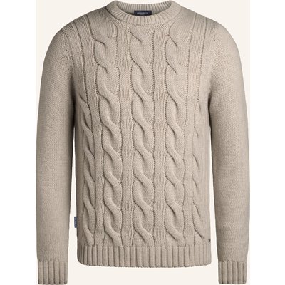 Mr Marvis Pullover The Cable Knit Pullover beige