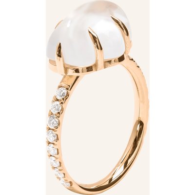 Vieri Ring Wolke Milchquarz Brillant Pavé rosegold