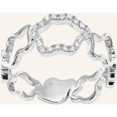 Vieri Ring Wolken Silhouetten Brillanten silber