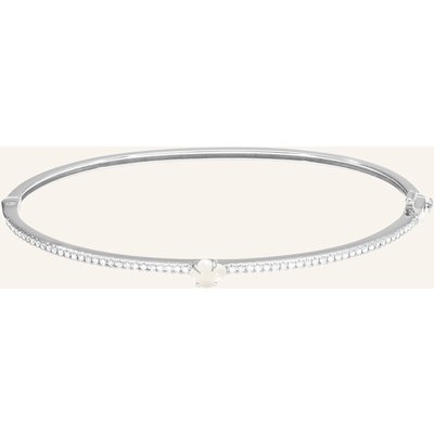 Vieri Armreif Wolke Milchquarz Brillant Pavé silber