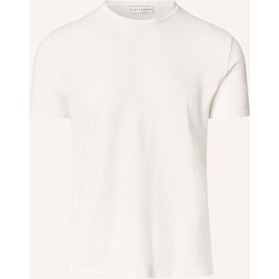 Kiefermann T-Shirt Mikelono Aus Leinen weiss