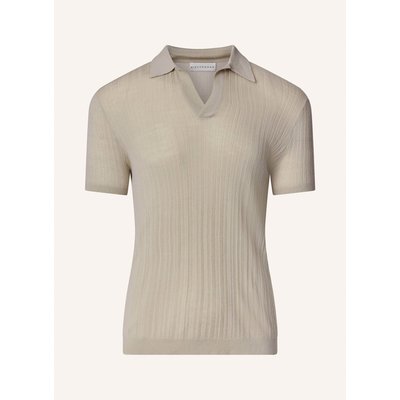 Kiefermann Strick-Poloshirt Bortiso Aus Merino beige