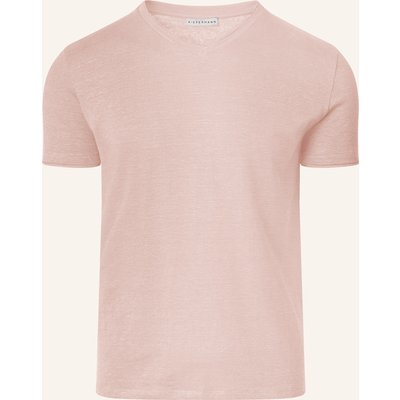 Kiefermann T-Shirt Filantio Aus Leinen rosa