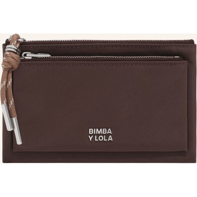 Bimba Y Lola Mini-Geldbörse braun