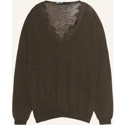 Bimba Y Lola Wollpullover braun