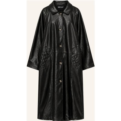 Bimba Y Lola Midi-Trenchcoat schwarz