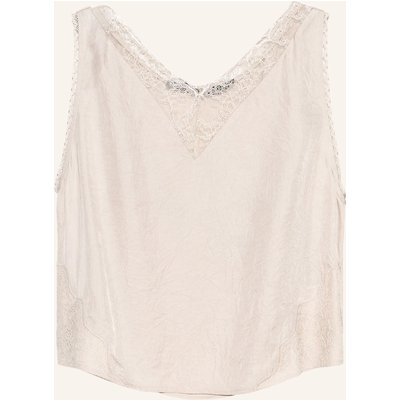 Bimba Y Lola Spitzen-Top grau