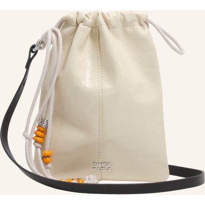 Bimba Y Lola Mini-Ledertasche Paper weiss