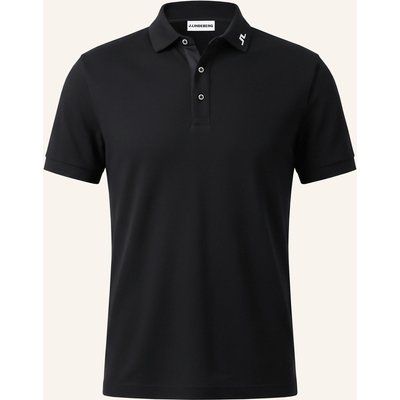J.Lindeberg Performance‑Polo‑Top schwarz