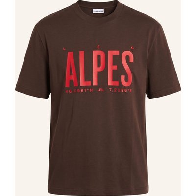 J.Lindeberg T‑Shirt braun