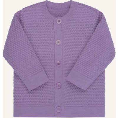Disana Strick-Jacke lila