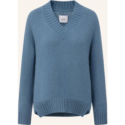 Lu Ren Pullover Aus Kaschmir Und Seide Deene blau