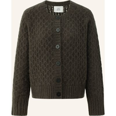 Lu Ren Cardigan Vanya Aus Kaschmir Und Seide gruen