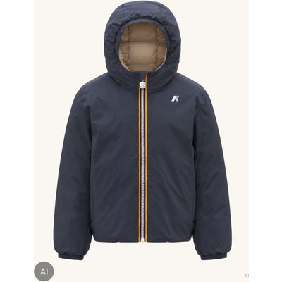 K-Way Winterjacke P. Jack St Thermo Double Zum Wenden blau