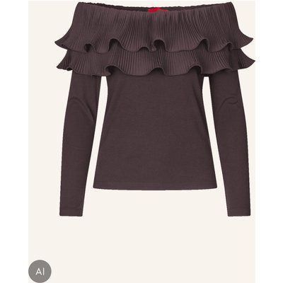 Cras Top Flouncecras braun