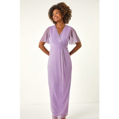 Metallic Plisse Bodycon Maxi Dress Metallic Plisse Bodycon Maxi Dress
