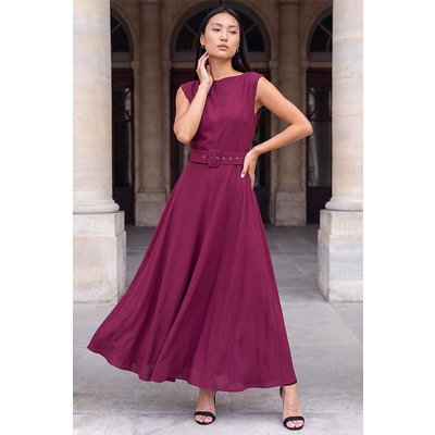Belted Fit and Flare Dress Belted Fit and Flare Dress