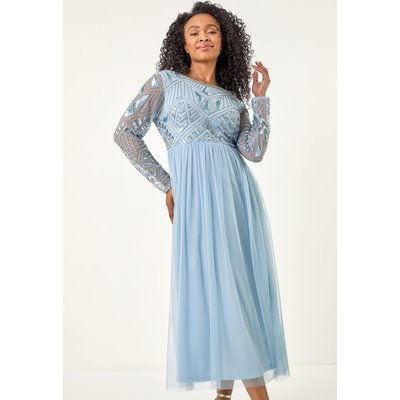 Embellished Mesh Dress Embellished Mesh Dress