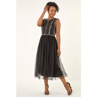 Embroidered Mesh Dress Embroidered Mesh Dress