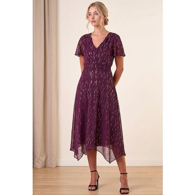 Foil Printed Dress Foil Printed Dress