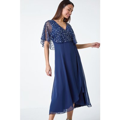 Sequin Chiffon Wrap Maxi Dress Sequin Chiffon Wrap Maxi Dress