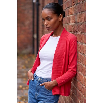 Ribbed Detail Shrug Ribbed Detail Shrug