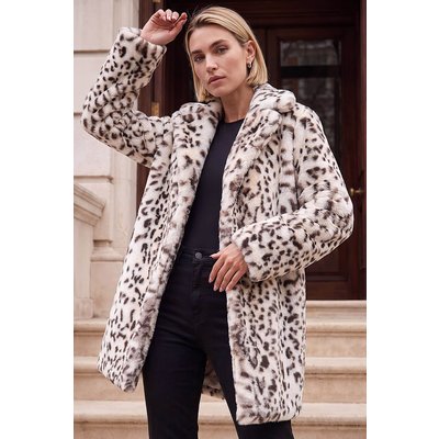 Animal Faux Fur Coat Animal Faux Fur Coat
