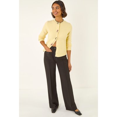 Pocket Button Smart Trousers Pocket Button Smart Trousers