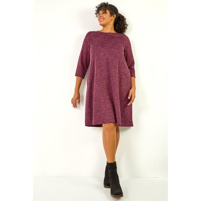 Check Print Swing Pocket Dress Check Print Swing Pocket Dress