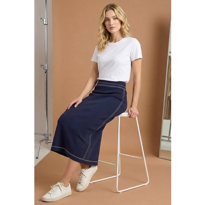 Contrast Stitch Skirt Contrast Stitch Skirt