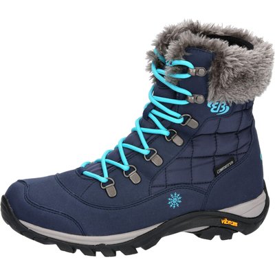 Damen - Winterwandern - Snowboot - wasserdicht, warm, Vibram-Sohle - dunkelblau