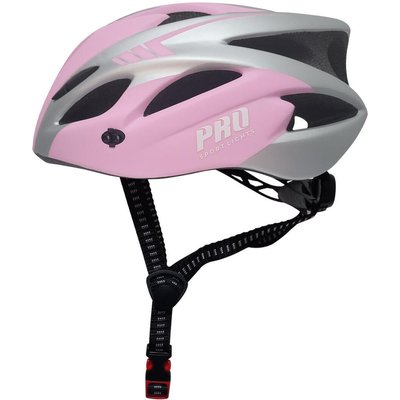 Fahrradhelm Damen/Frauen Erwachsene – Mattrosa/Grau