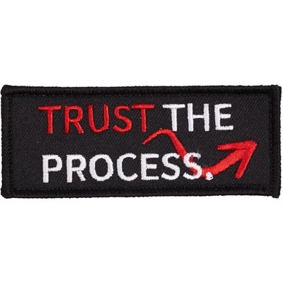 Velcro-Patch Trust the Process Elitex Training