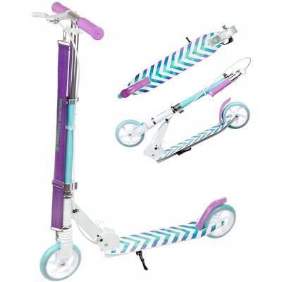 Pastelle 145mm Scooter mit Federung und Bremse