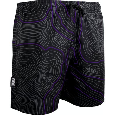 Badeshorts Herren – Badehose Schnelltrocknend Schwimmhose mit Netz