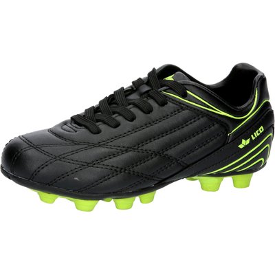 Kinder - Fußball - Schuhe - mit Nocken und Schnürung - Soccer Champ - schwarz